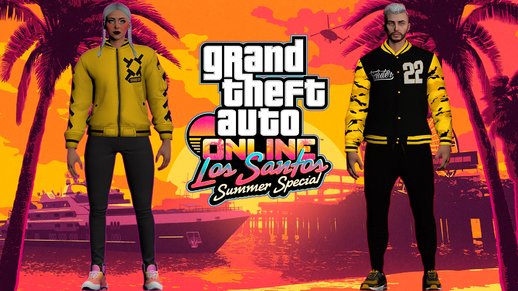 GTA 5 Online Summer Update Skin Pack