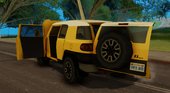 Toyota FJ Cruiser SA Style Lowpoly