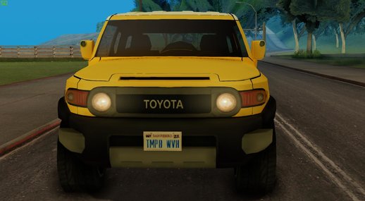 Toyota FJ Cruiser SA Style Lowpoly