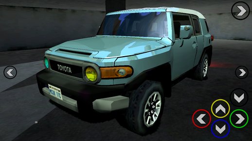 Toyota FJ SA Style Lowpoly for mobile