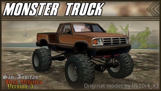 Beta Monster Truck - Variants