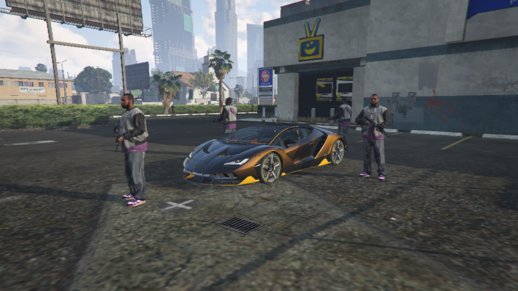 Lamborghini Car Stealing Mission From Ballas.