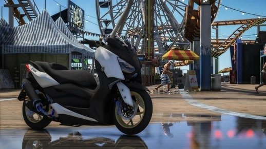 2019 Yamaha XMAX 300 [Addon/Extra Part/Realistic Handling]