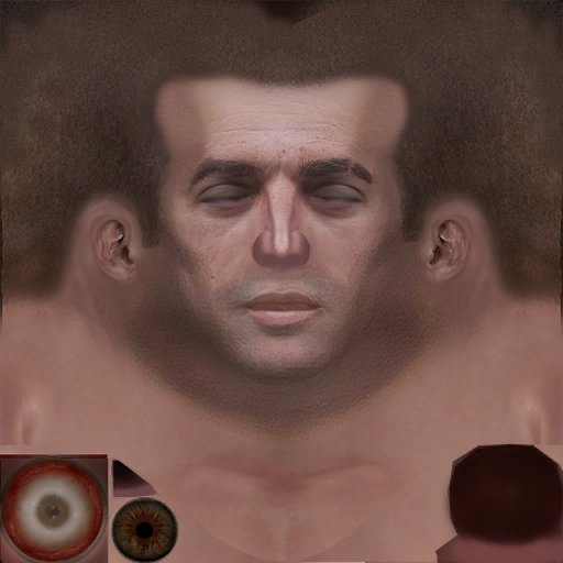Shaved Niko (with optional 2K texture)