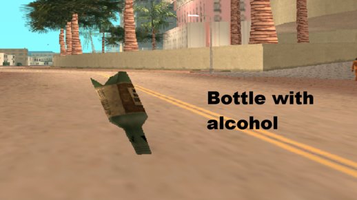 Broken Alcohol Bottle