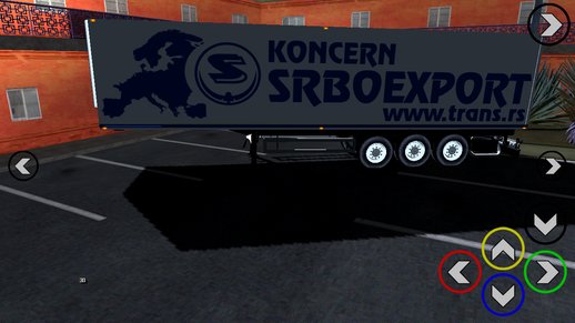 SRBOEXPORT Trailer for mobile