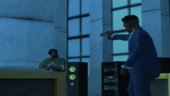 End of the Line Cutscene Weapons Fix