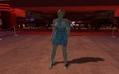 DOA5LR Helena Douglas Mandarin Dress Chinese