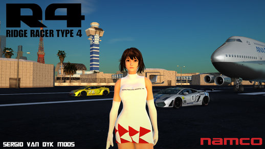 Reiko Nagase - Race Queen RIDGE RACER