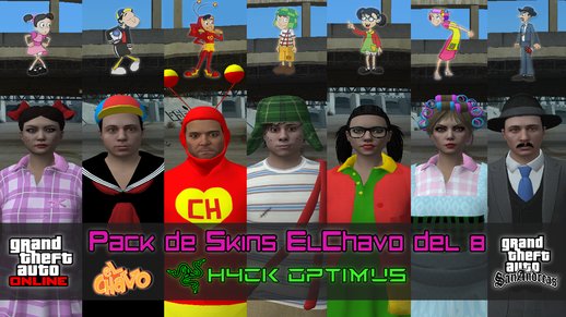 GTA Online Pack de Skins Style El Chavo del 8