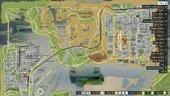 Atlas / GTA 5 Style Map with Radar for Las Venturas & San Fierro