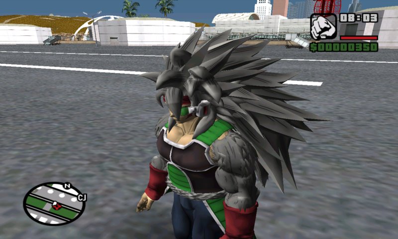 Dragon Ball Xenoverse Broly SSJ5 for GTA San Andreas