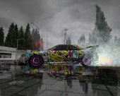 Nissan Skyline GTR Sticker Bomb