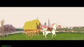 Animated Horse Wagon for Mobile