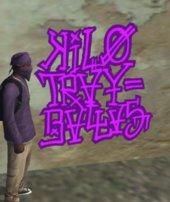 GTA SA New Gang Graffiti for Mobile