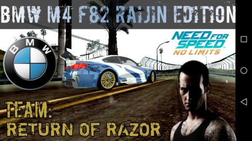 BMW M4 Raijin Edition (Razor) For Mobile 