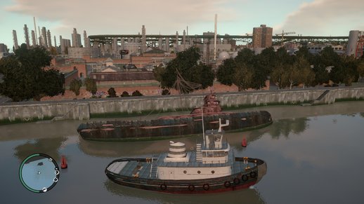 Painted Tugboat