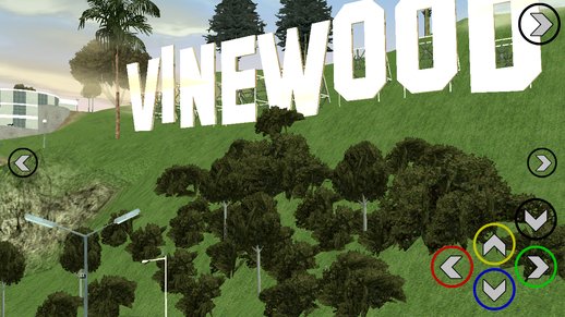 BETA Vinewood Sign Vegetaion for mobile