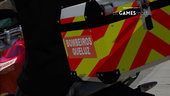 Portuguese Fire Department Volunteers - Bmw G310 GS [ Add-On | Reflective ] v1.0