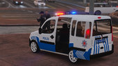 Doblo Multi Jet 2008 Turkish Police [ELS] v2