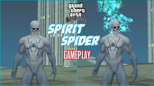 Blue Flames - For Spirit Spider
