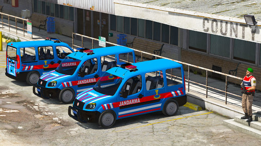 Doblo Multi Jet 2008 Turkish Gendarmerie [ELS]