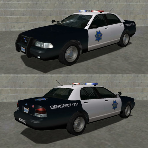 2005 Ford Crown Victoria (Stanier II Style) Police Pack