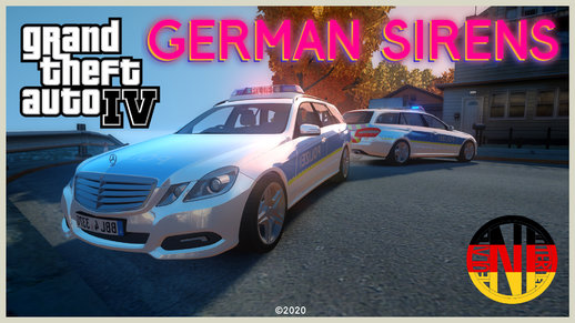 GTA 4 - Deutsche Sirenen / German Sirens 