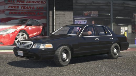 1998 Ford Crown Victoria Civilian Sedan (Replace/Add-On)