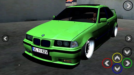 BMW E36 Sedan Low for mobile