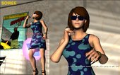 Female Playa from Saints Row The Third and IV