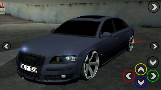 Audi A8 D3 on Audi Rotor Wheels for mobile