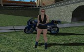 DOA Tina Armstrong Short Leather Suit