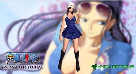 DOA Naotora Ii Nico Robin Dress Style One Piece