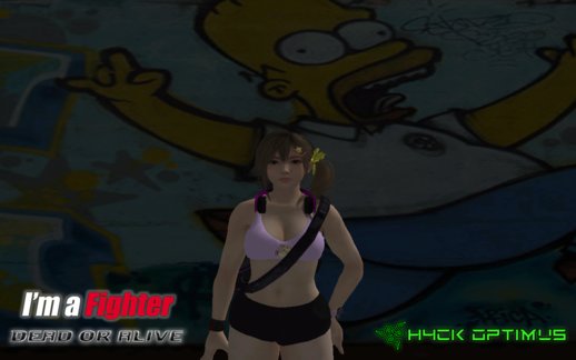 DOAXVV Misaki Sport Gym Im a Fighter