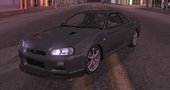 Nissan Skyline R34 Tunable for Mobile