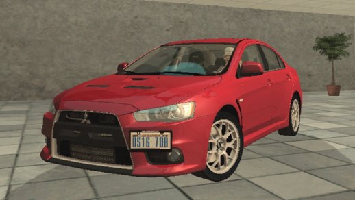 Mitsubishi Lancer Evolution X Tunable for Mobile