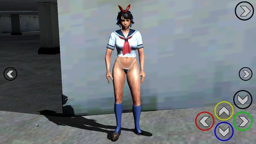 Tekken 7 Josie Rizal Summer School Uniform Suit for mobile