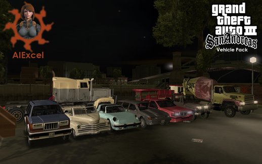 GTA San Andreas Vehicle Pack