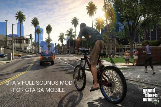 GTA V Full Sounds Mod For GTA SA Mobile