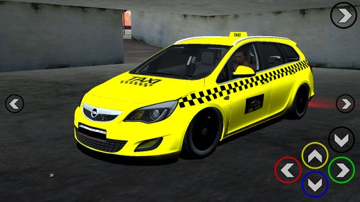 Opel Astra J Kombi Taxi for mobile