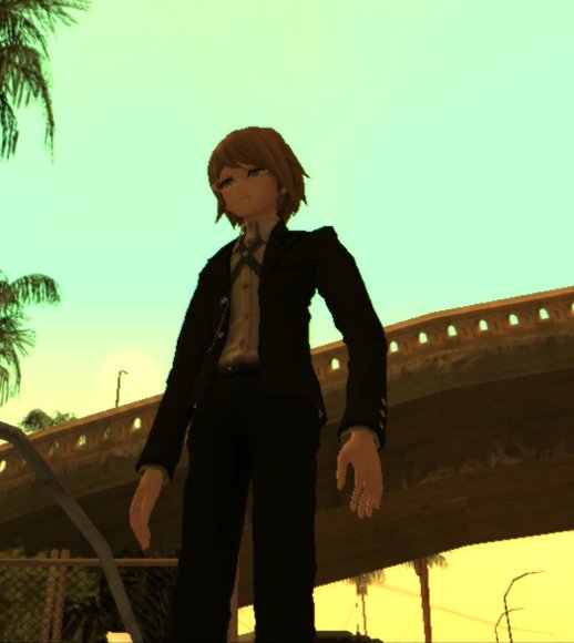 Byakuya Togami from Cyber Danganronpa