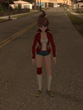 Aoi Asahina from Cyber Danganronpa