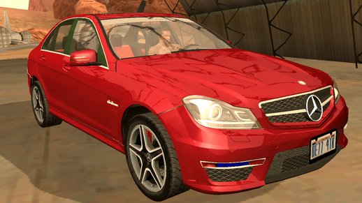 Mercedes-Benz C63 AMG Sedan 2012 for mobile
