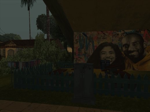 Kobe Bryant Graffiti in Ganton