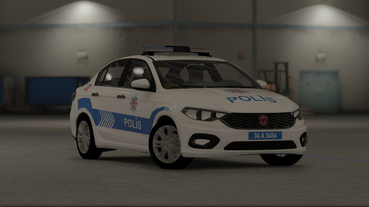 Fiat Egea Turkish Police Car [replace][els]V3