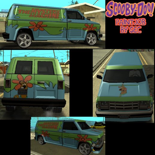 Scooby-Doo Paintjob Burrito
