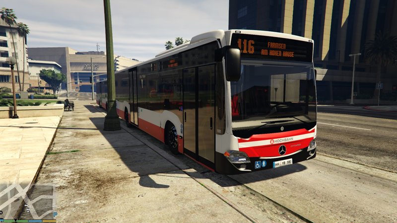 GTA 5 Mercedes Benz Citaro 2 Hochbahnwagen 1181 und 1182 Mod ...