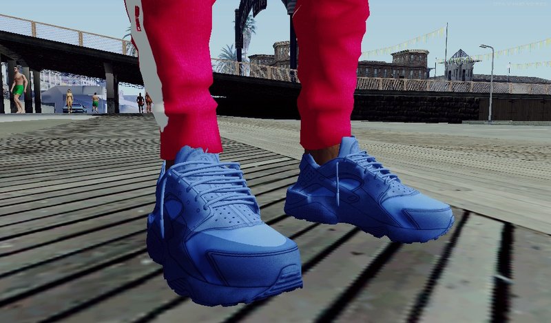 GTA San Andreas AIR NIKE HUARACHE para Franklin Lil'Club 2.0 Mod ...