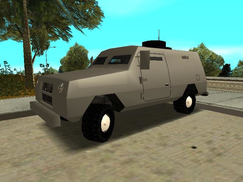 GTA San Andreas Coche Blindado AS-32 Mod 